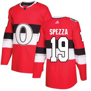 Herren Ottawa Senators Eishockey Trikot Jason Spezza #19 Authentic Rot 2017 100 Classic